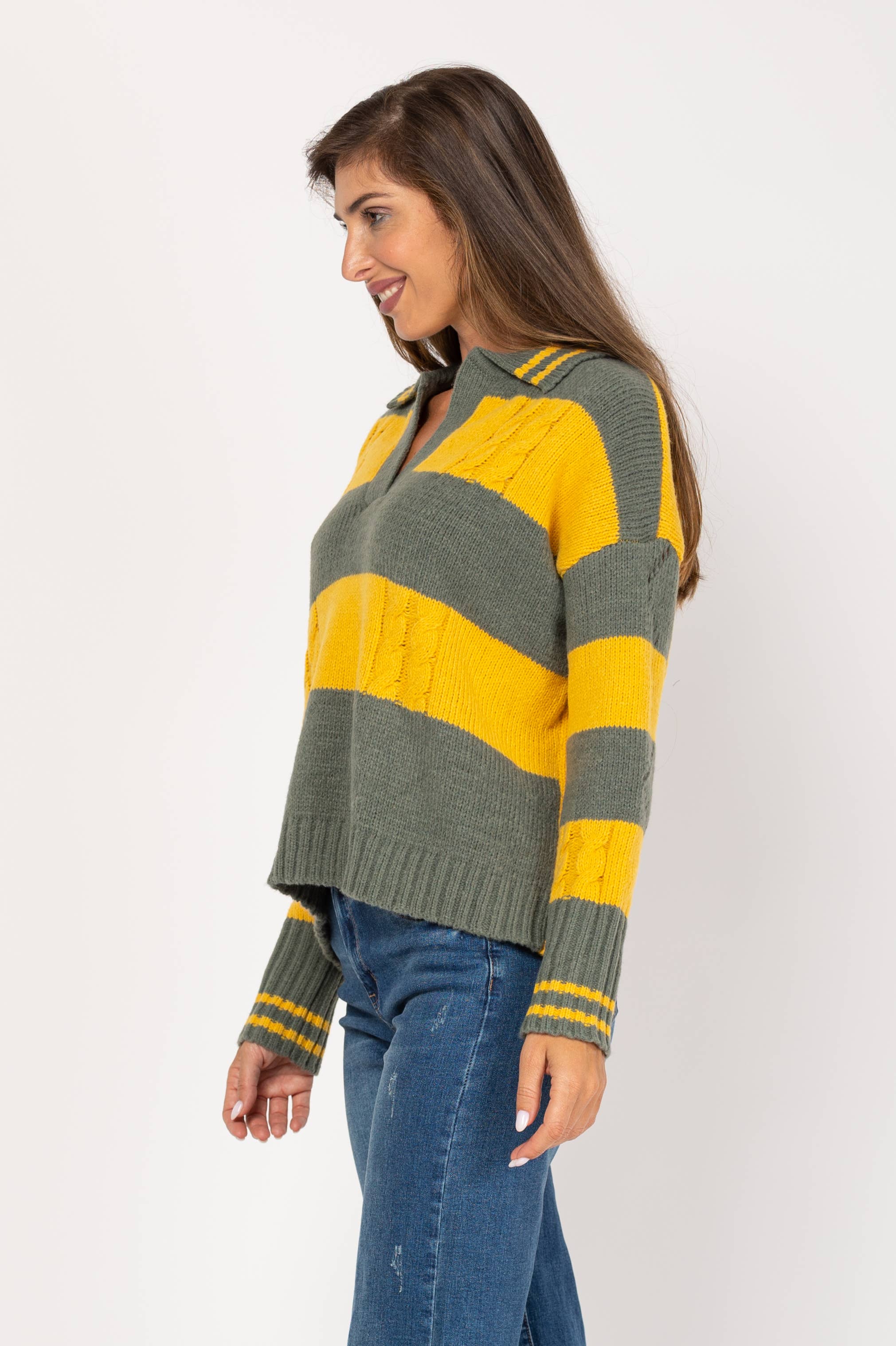 Peace & Love (CALAO IMPORT EXPORT S.L.) - Wholesale Knit Sweater - Women's - Jersey HH8165J2