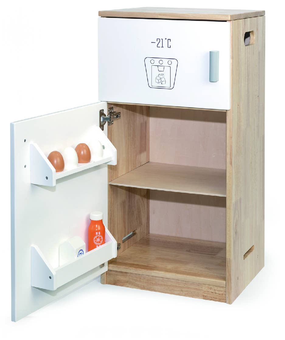 Trade Toys Limited - Wholesale Houten speelgoed - Kinderen - Viga White Kitchen - Koelkast2