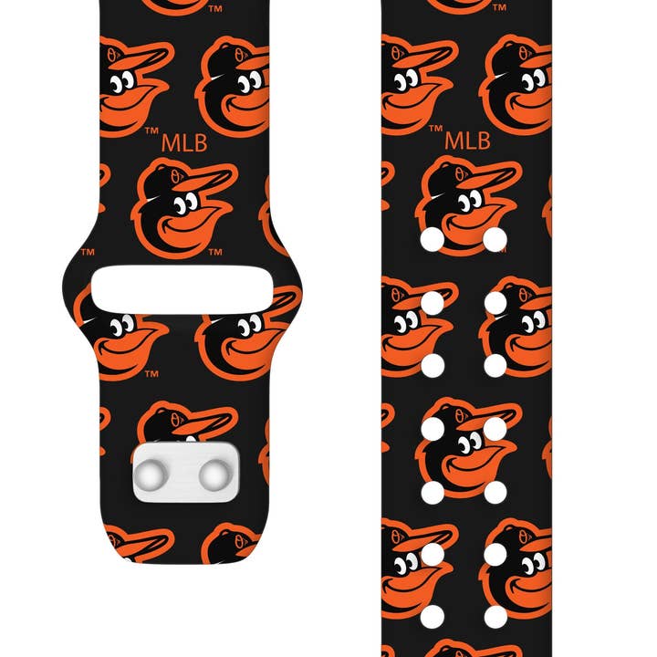 Game Time Bands - Vendita all'ingrosso Cinturino/fascia per orologio - Unisex - Cinturino Apple Watch HD Baltimore Orioles10