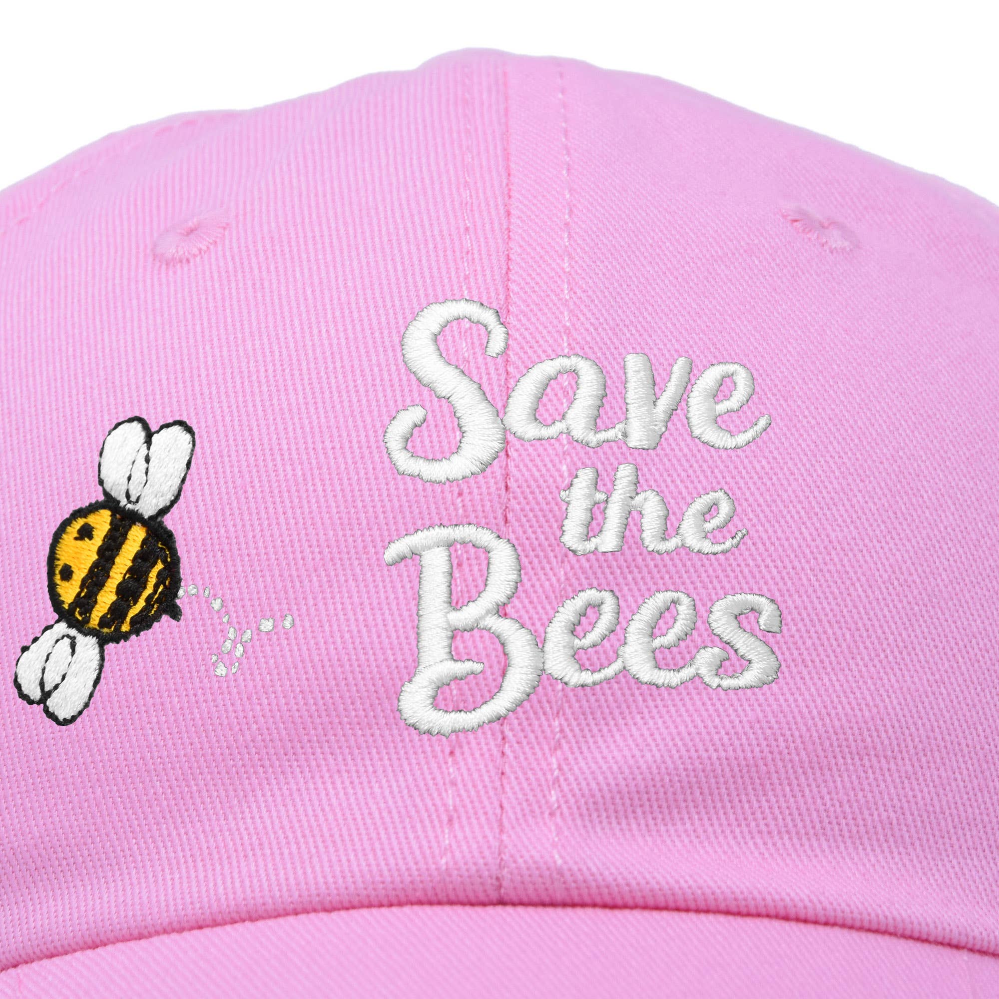 Dalix - Wholesale Baseball Cap - Women's - DALIX Save The Bees Baseball Cap Dad Hat Womens Girls37