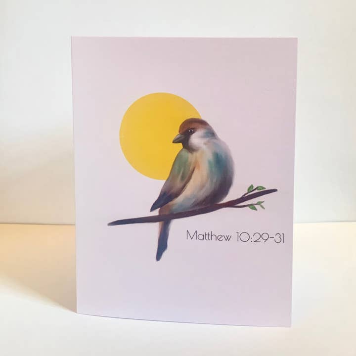 Sparrow Stationery for wholesale by Poppy Simplicity
