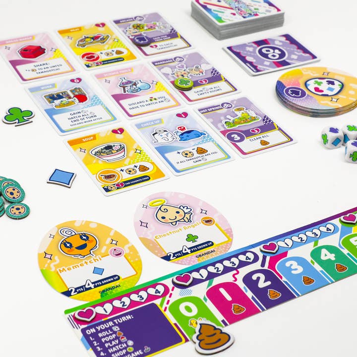 Kess Co. - Wholesale Board Game - Tamagotchi Collections Licensed Game for Families4