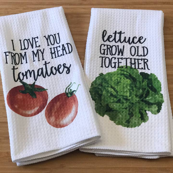 Do Take It Personally - Wholesale Tea Towel - Vegetable Funny Kitchen Towels7