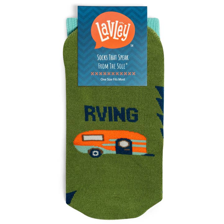 Lavley - Wholesale Socks - Unisex - I'd Rather Be RVing Socks6