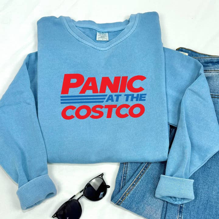 Peak To Pine Designs - Wholesale Hoodie - Women's - Panic at the Costco - Sweatshirt1