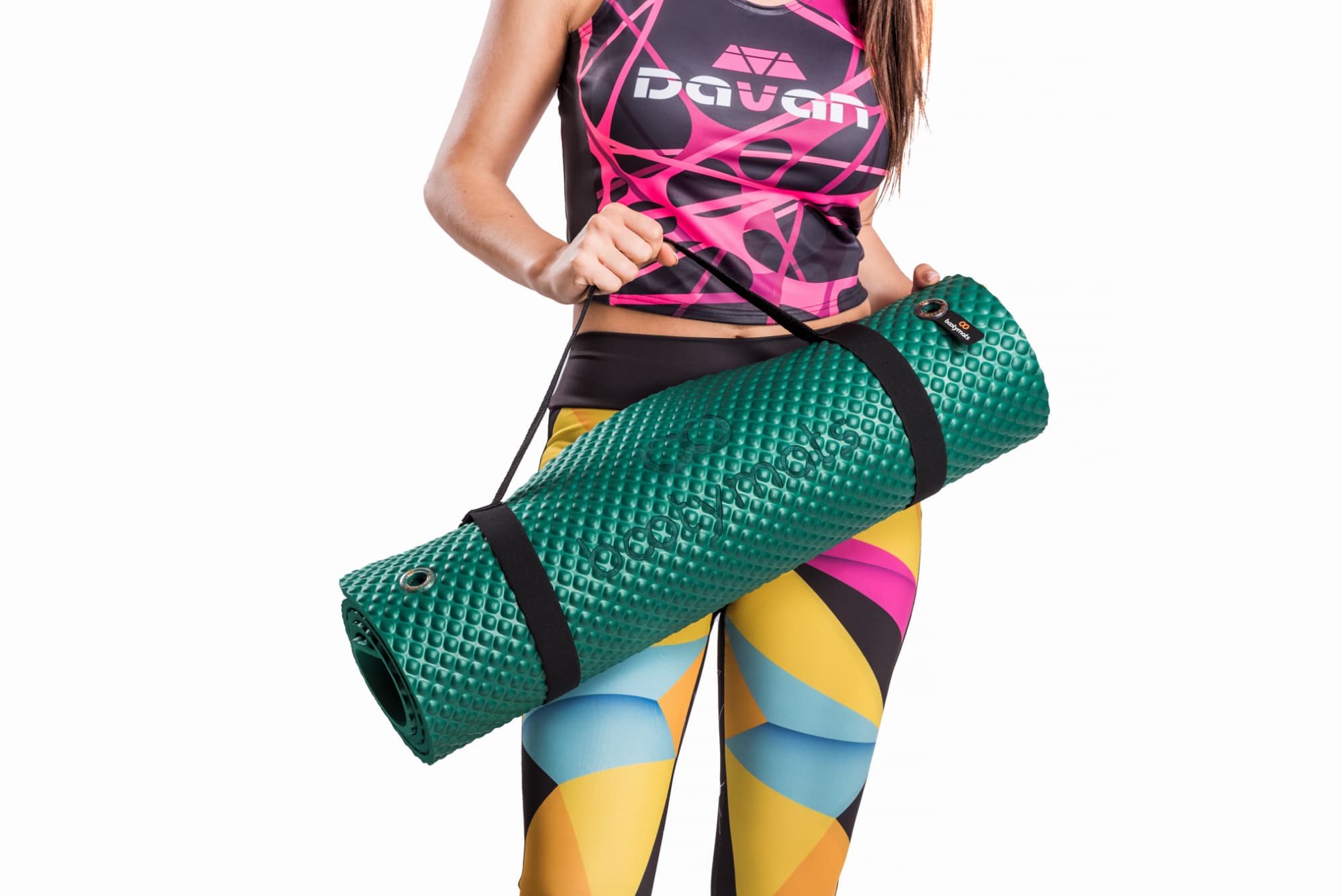 Bootymats - Wholesale Yoga Mat - Large padded pilates mat. Green7