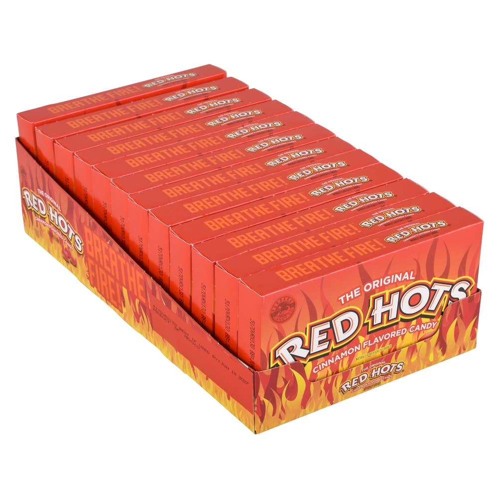 La Luna Bella - Toys - Wholesale Hard Candy - Red Hots Theater Box Candy 5.5ox - LLB Toys4