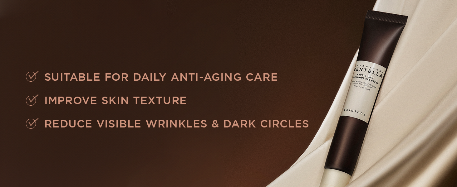 Beauty of Joseon, ANUA, COSRX, SKIN1004, Lilyfield - Wholesale Eye Cream/Gel - SKIN1004 Madagascar Centella Probio-Cica Bakuchiol Eye Cream 20ml2