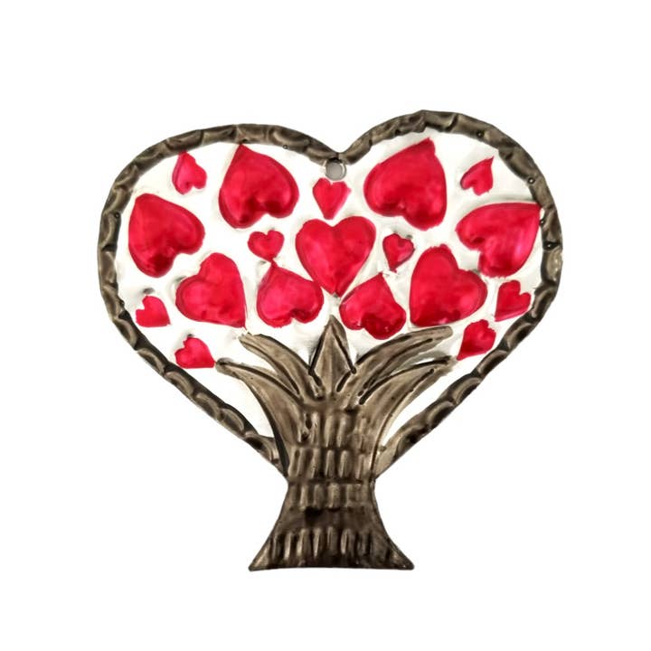Tin Tree of Classic Red Hearts Ornament and other Purchase Wholesale tree of hearts. Free Returns & Net 60 Terms on Faire trending on Faire.