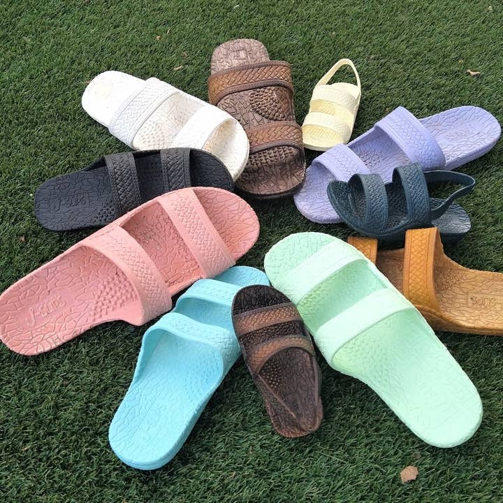 J-Slips Hawaii – Engroshandel sandal - Dame – Børn & Kvinders J Slips Pastel Hawaiian Jesus Sandal11