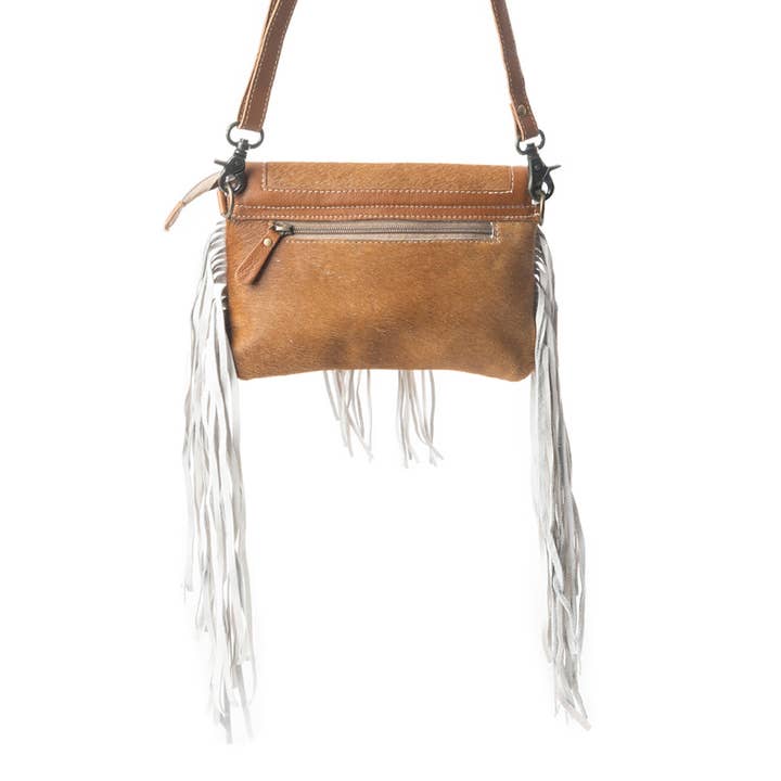 MYRA - EU - Wholesale Crossbody Bag - Women's - Zilveren Eenhoorn Leren & Hairon Tas2