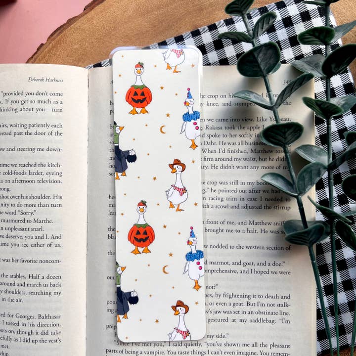 Halloween Geese Bookmark for wholesale by Cozy Reads Shop