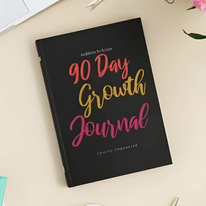 90 dages vækstjournal med prompts for engroshandel hos Smartly Empowered