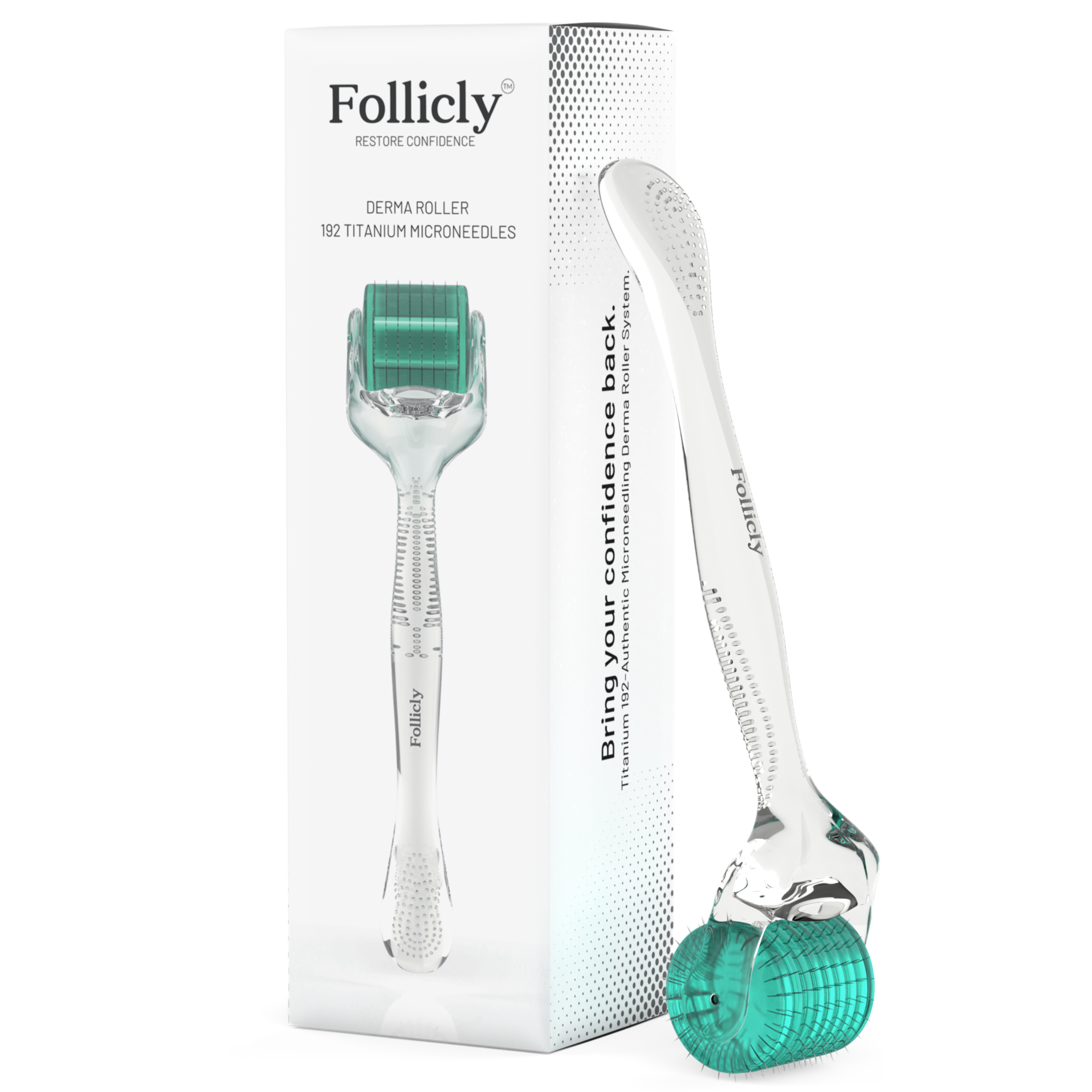 Follicly - Wholesale Face/Beauty Roller - Follicly™ Derma Roller - Real Titanium Microneedles (0.25mm)0