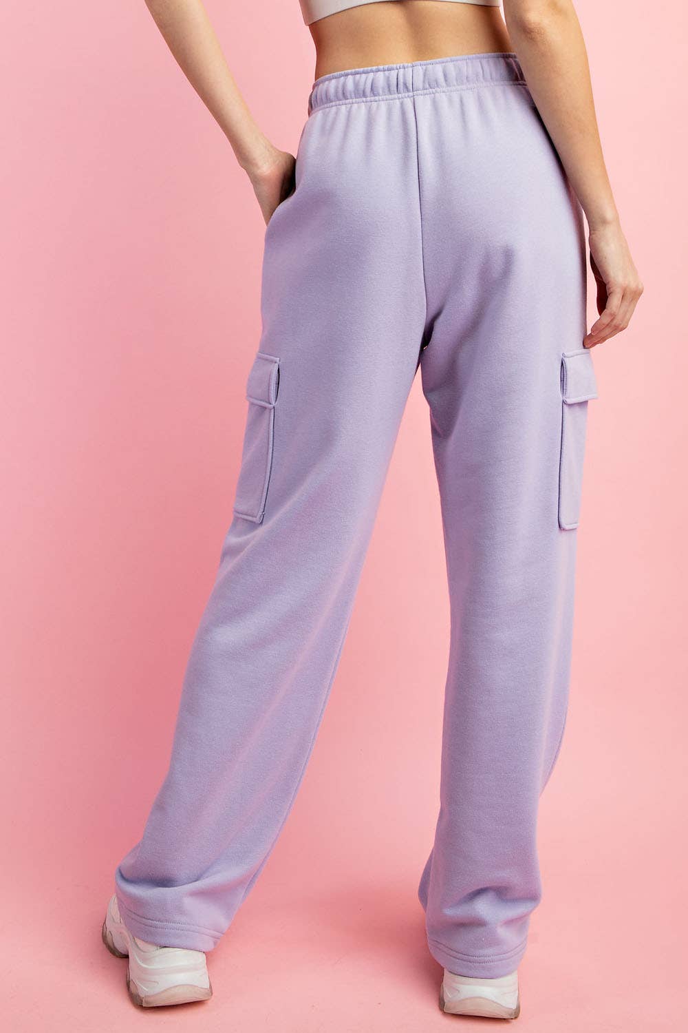 Rae Mode - Wholesale Pants - Women's - FRENCH TERRY STRAIGHT CARGO SWEATPANT26