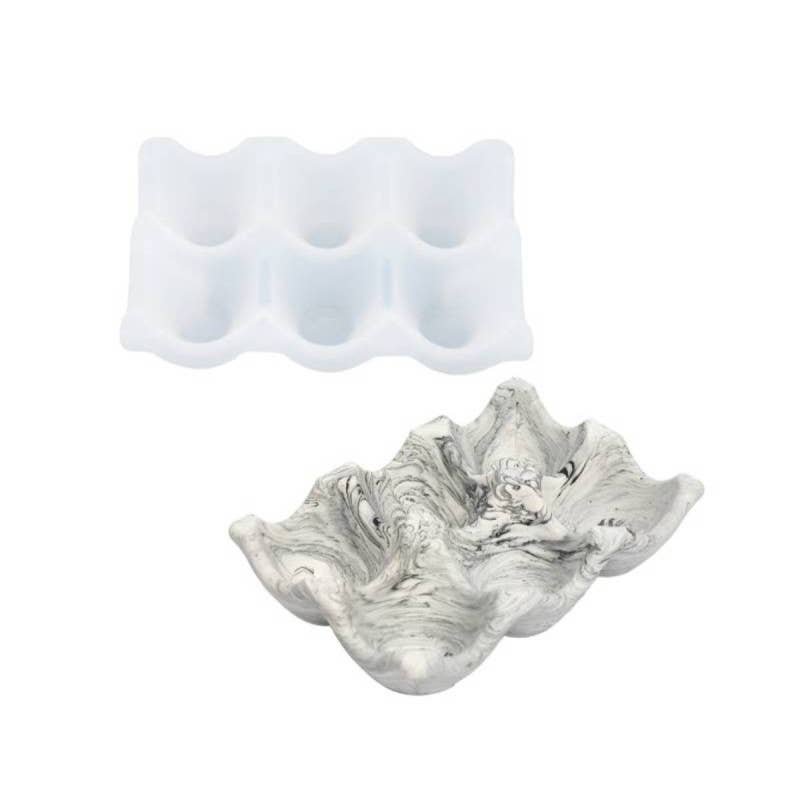 La Petite Épicerie – wholesale DIY craft kit – Jesmonite AC100 Set - Egg Stand2