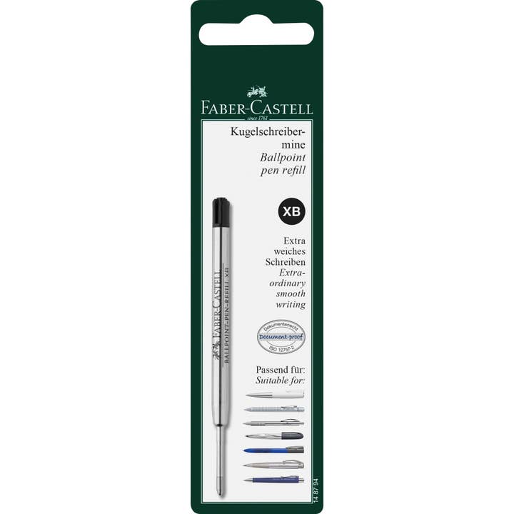 Faber-Castell / Creativity for Kids - Wholesale Pen - Ballpoint Pen Refill, Black for Faber-Castell Pens
