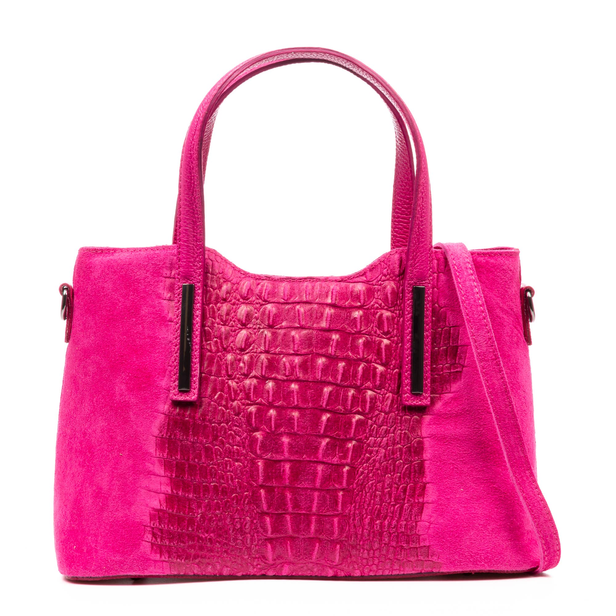 FIRENZE ARTEGIANI - Vente Sac à main avec poignée sur le dessus – femme - Fiesole sac cabas Femme. Cuir véritable Suède Crocodile.0