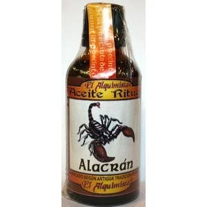 El Alquimista - Wholesale Meditation Supplies - Ritualized Alacran Oil, made in Spain