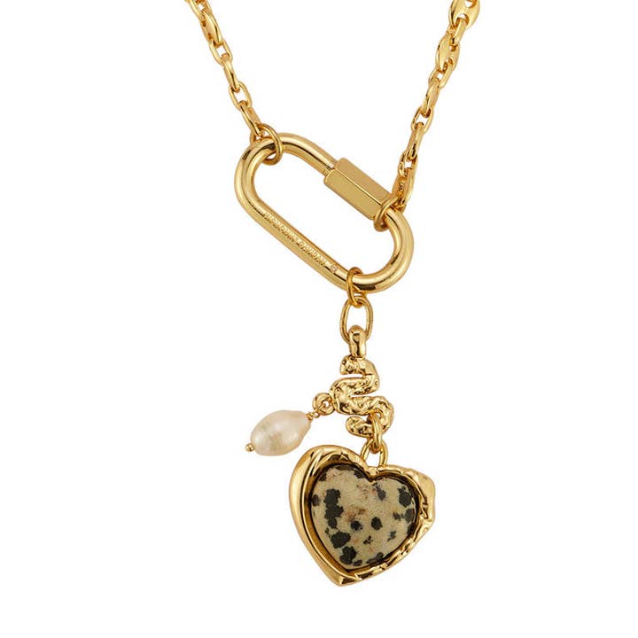 Gold Gabriela Charm Necklace for wholesale on Faire
