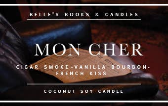 Belle's Books & Candles - Wholesale Jar/filled candle - Mon Cher Coconut Soy Candle | Bourbon Candle5