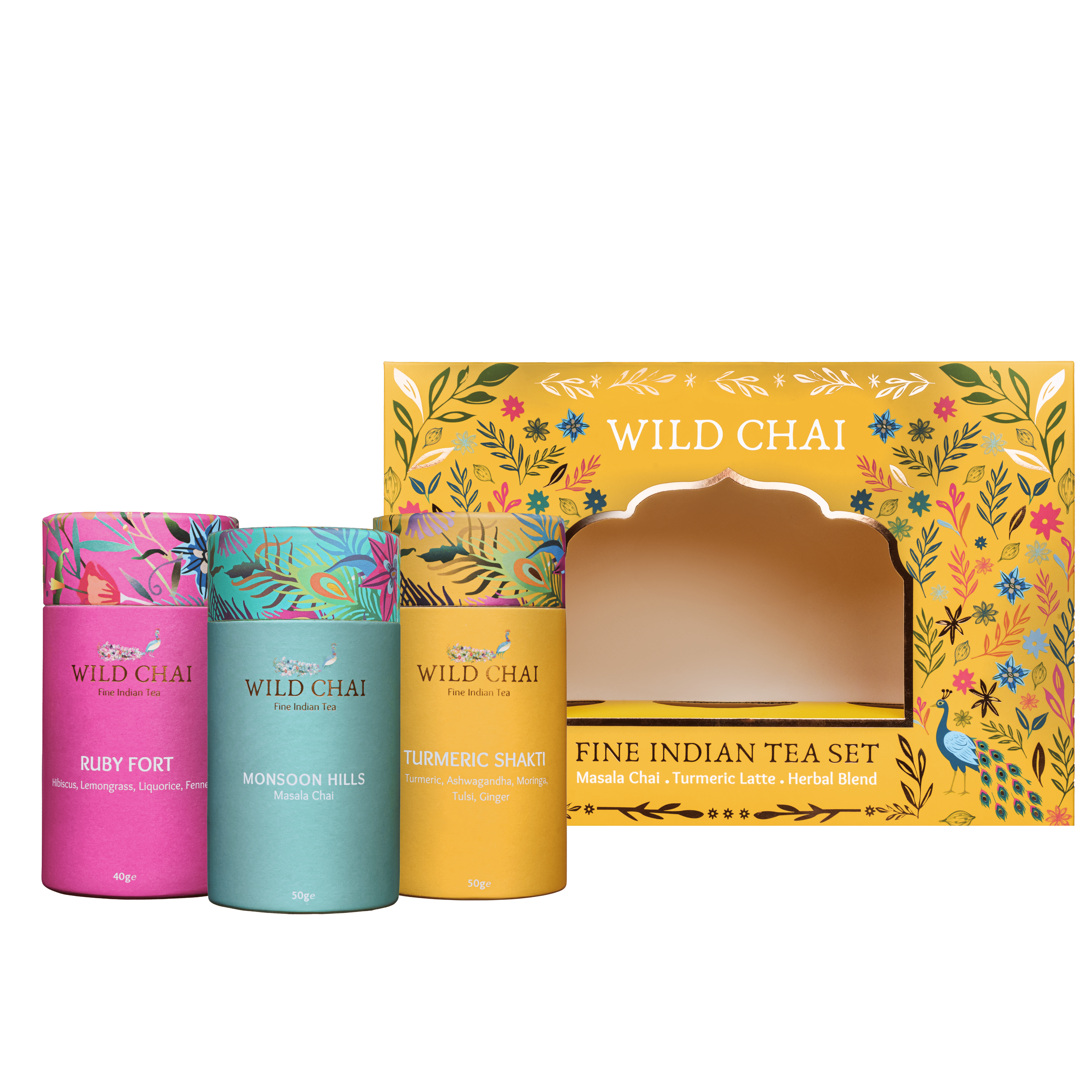 Wild Chai – wholesale Tea bags – Tea gift set | Luxury chai collection Loose leaf1