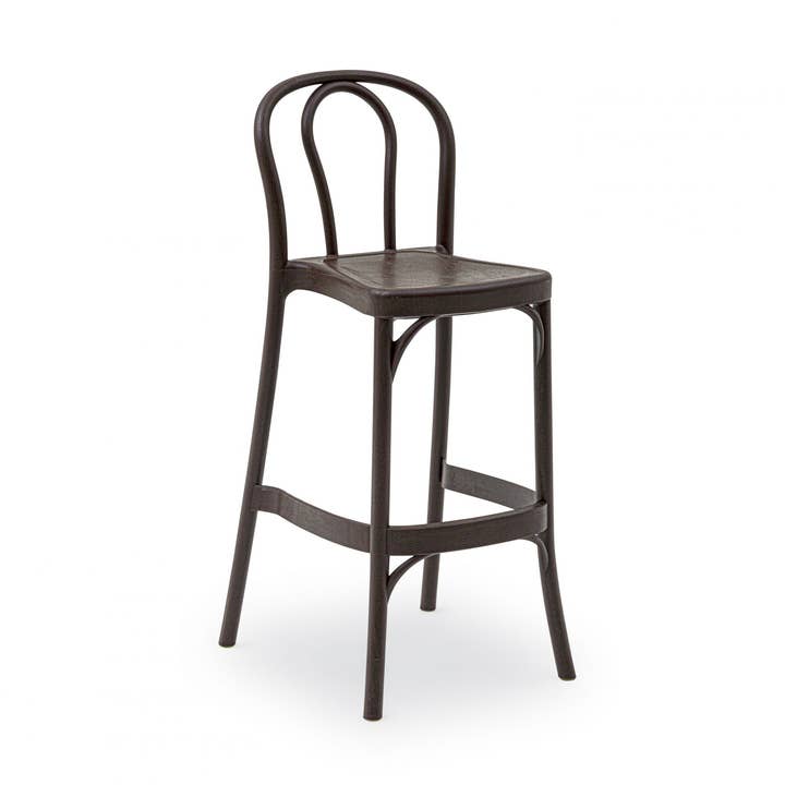 Casual Decore - Wholesale Stool - Soho Patio Bar stool with backrest 30" Seat Height0