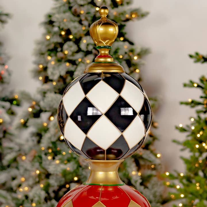 Zaer Ltd. International - Wholesale Christmas Decoration - 3ft-6ft Tall Decorative Christmas Ornament Towers - 7 Styles31