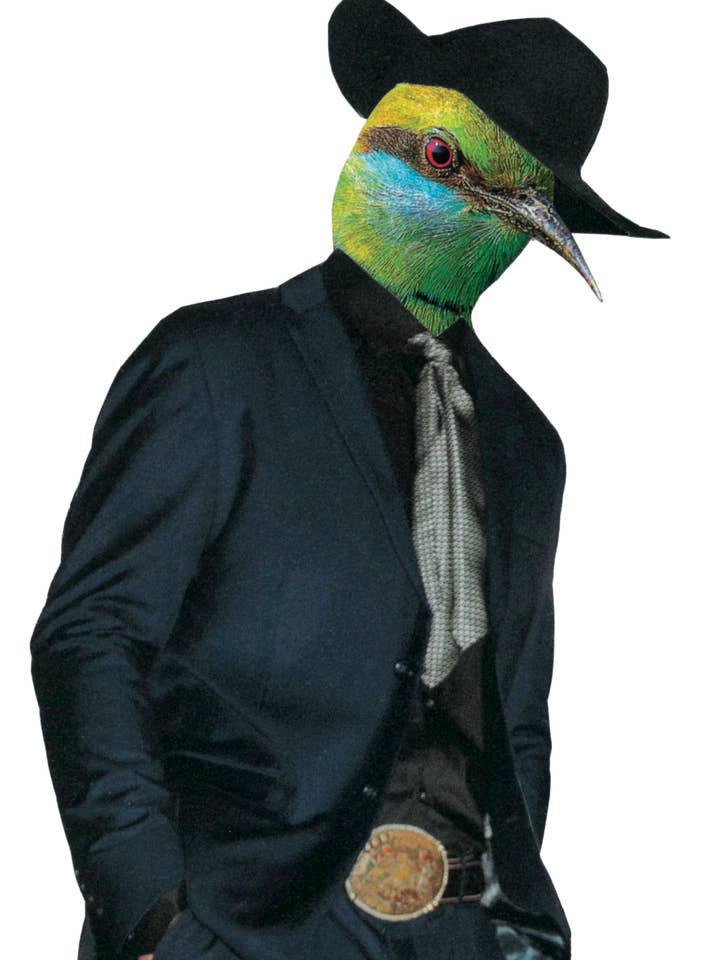 Green Bird Cowboy for wholesale by Rare Bird