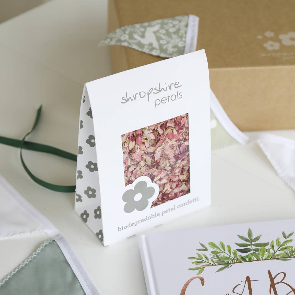 LSF Wholesale – wholesale Confetti – Biodegradable Flower Confetti - Branded Bag (1 Litre)