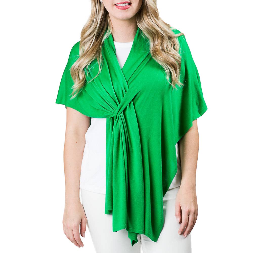 Top It Off - Wholesale Wrap - Women's - Kaylie Keyhole Wrap - One Size Chic Classic - Winter 202512