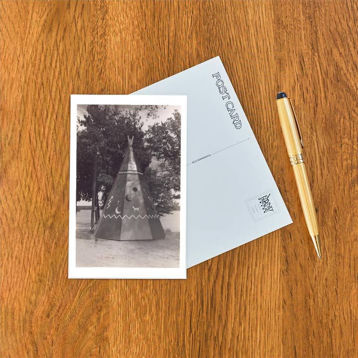 Found Image Press - Wholesale Postcard - Postcard RS-407 Metal Tipee1