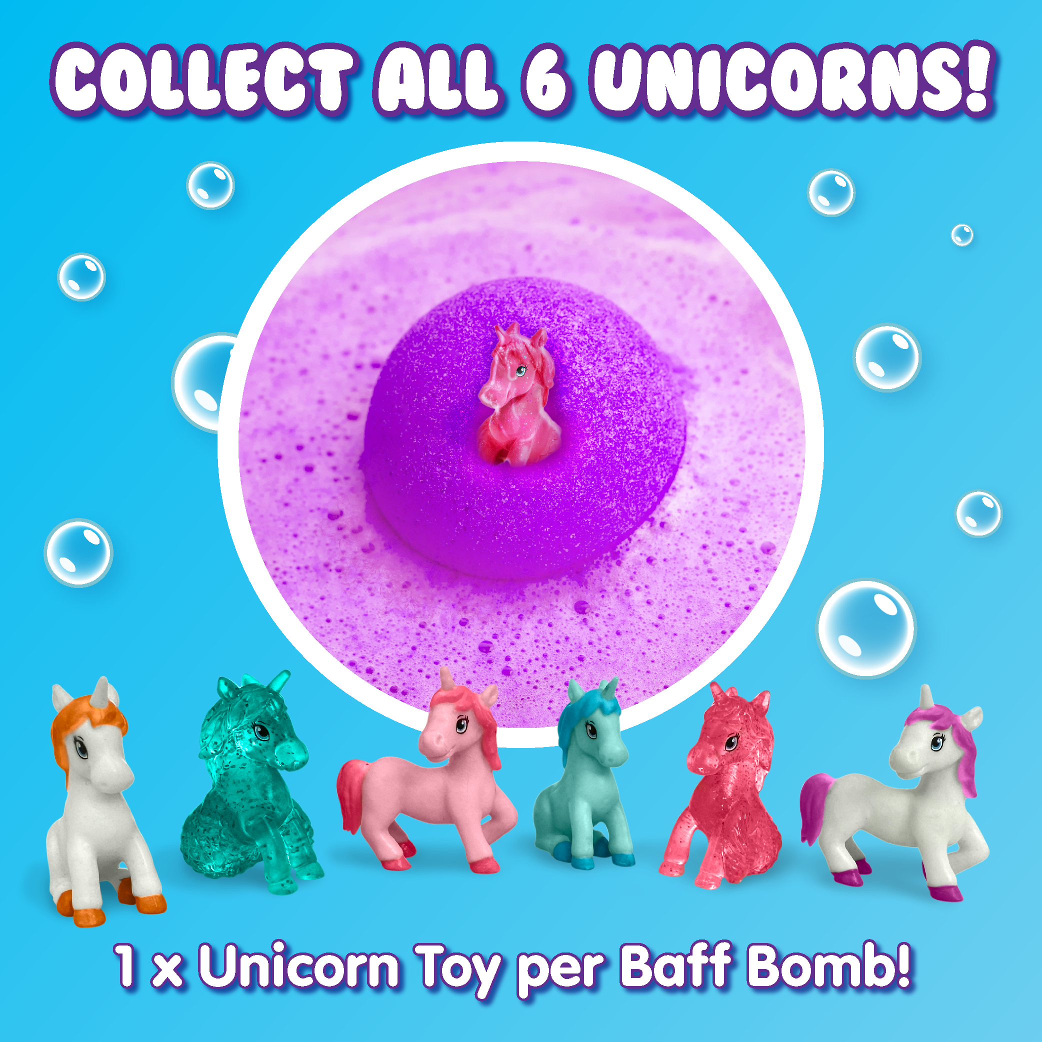 Zimpli Kids – wholesale Bath toy – Baby – Zimpli Baff Bombz Surprise With Collectable Unicorn Figure1