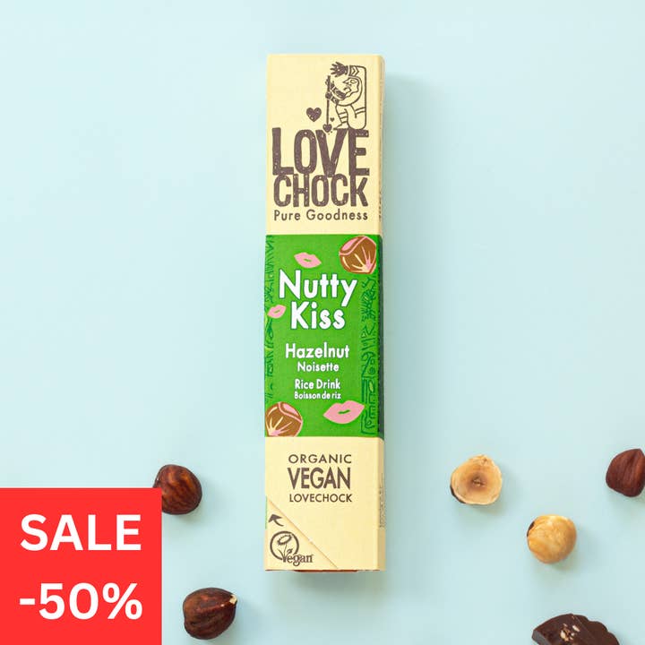 Chocolat "Mlk" noisette -50% DDM : 13/06/2026 pour la vente par Lovechock NL