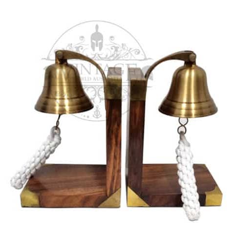 Vintage World Australia - Wholesale Bookend - Brass Bookend – Anchor Bell