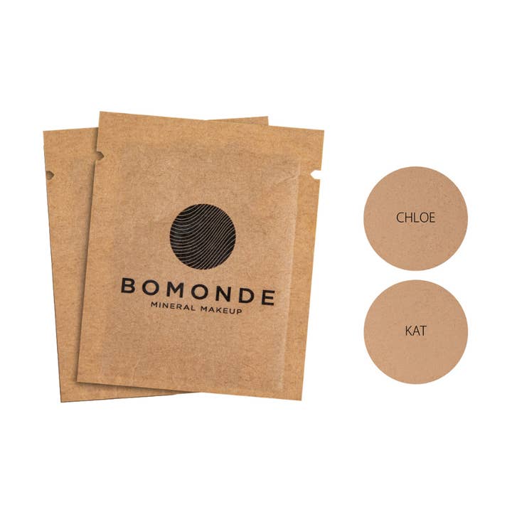 Vegan Mineral Foundation Sample Pack | Clean, Toxin-Free, Perfect Match for wholesale by bomonde
