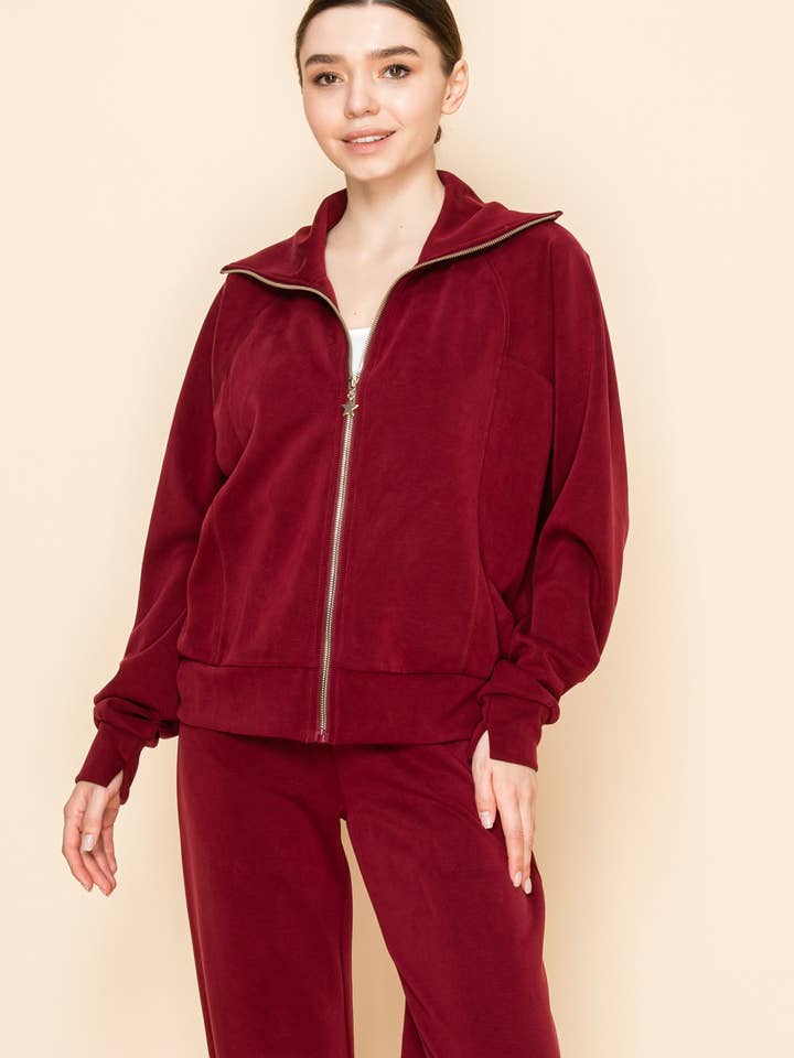 W.A.Y ESSENTIALS ZIP JACKET for wholesale by W.A.Y. --Wonderful And Young