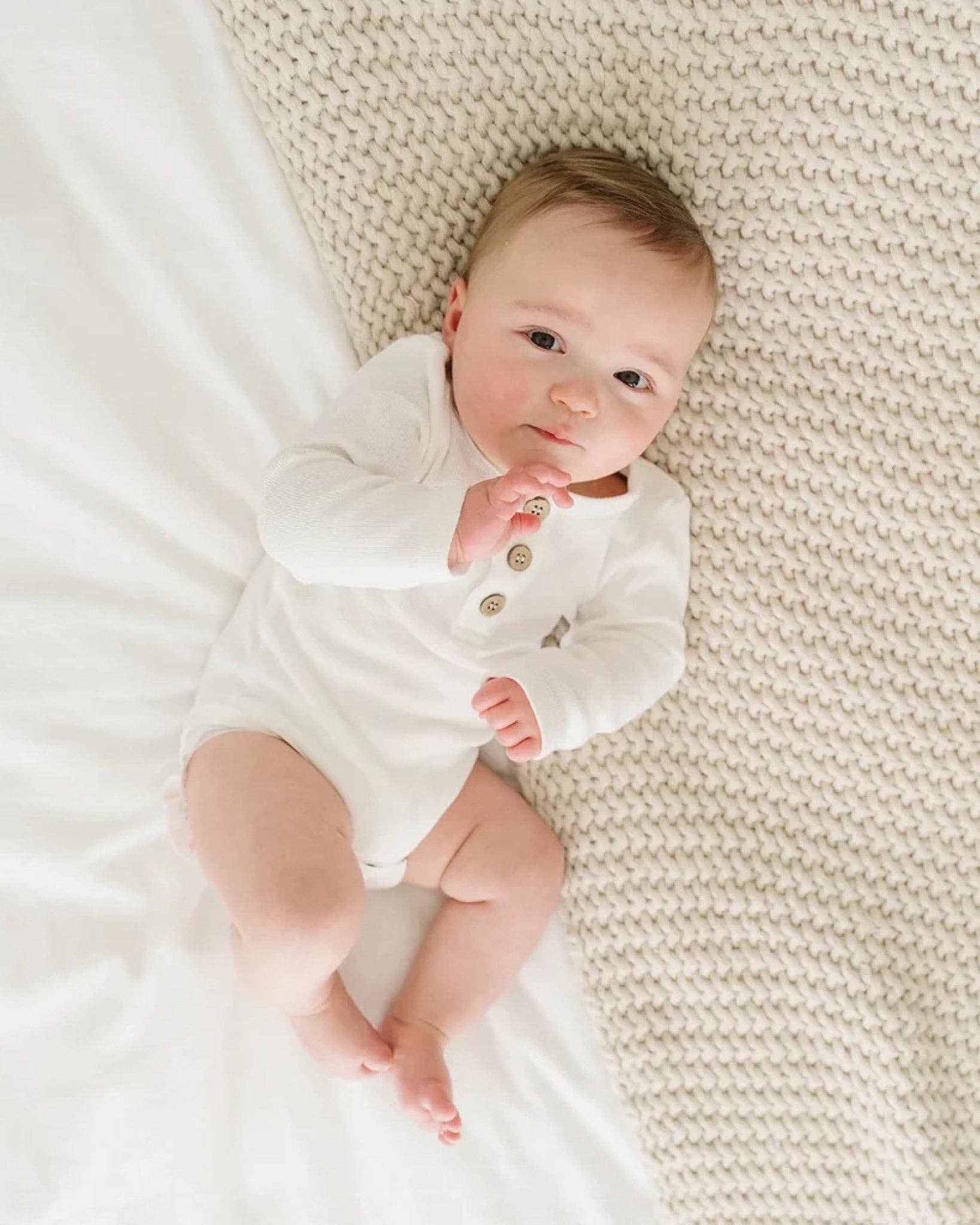 Lucky Panda Kids - Wholesale Bodysuit (Non-Footed) - Baby - Organic 3 Button Bodysuit | Milk7