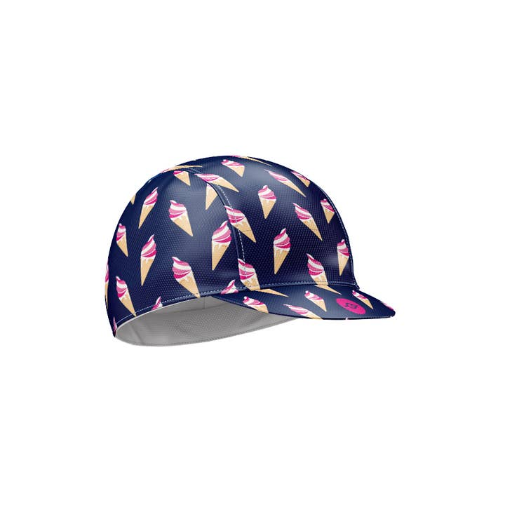 Ice Cream Cycling Cap for wholesale by Fat Lad At The Back