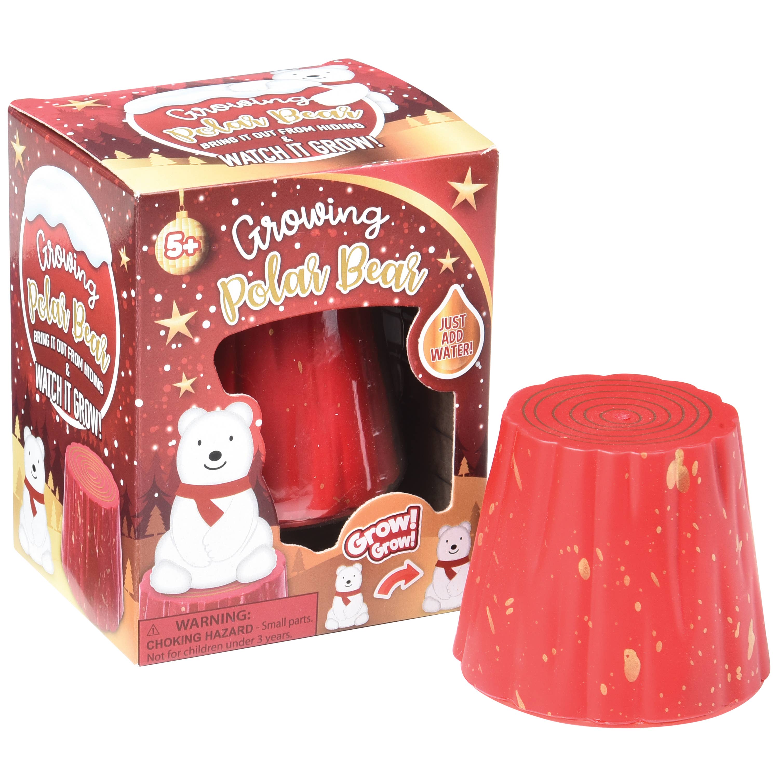 US Toy Company - Wholesale Toy Set - Kids - Growing Polar Bear 12-unit Display2