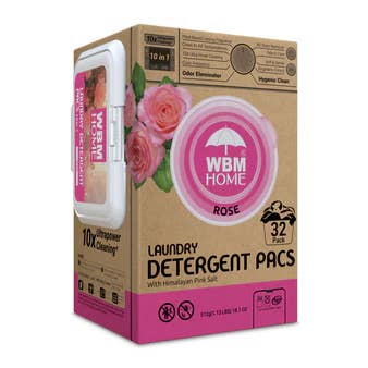 WBM Home Laundry Pods, Rose for wholesale by WBM LLC