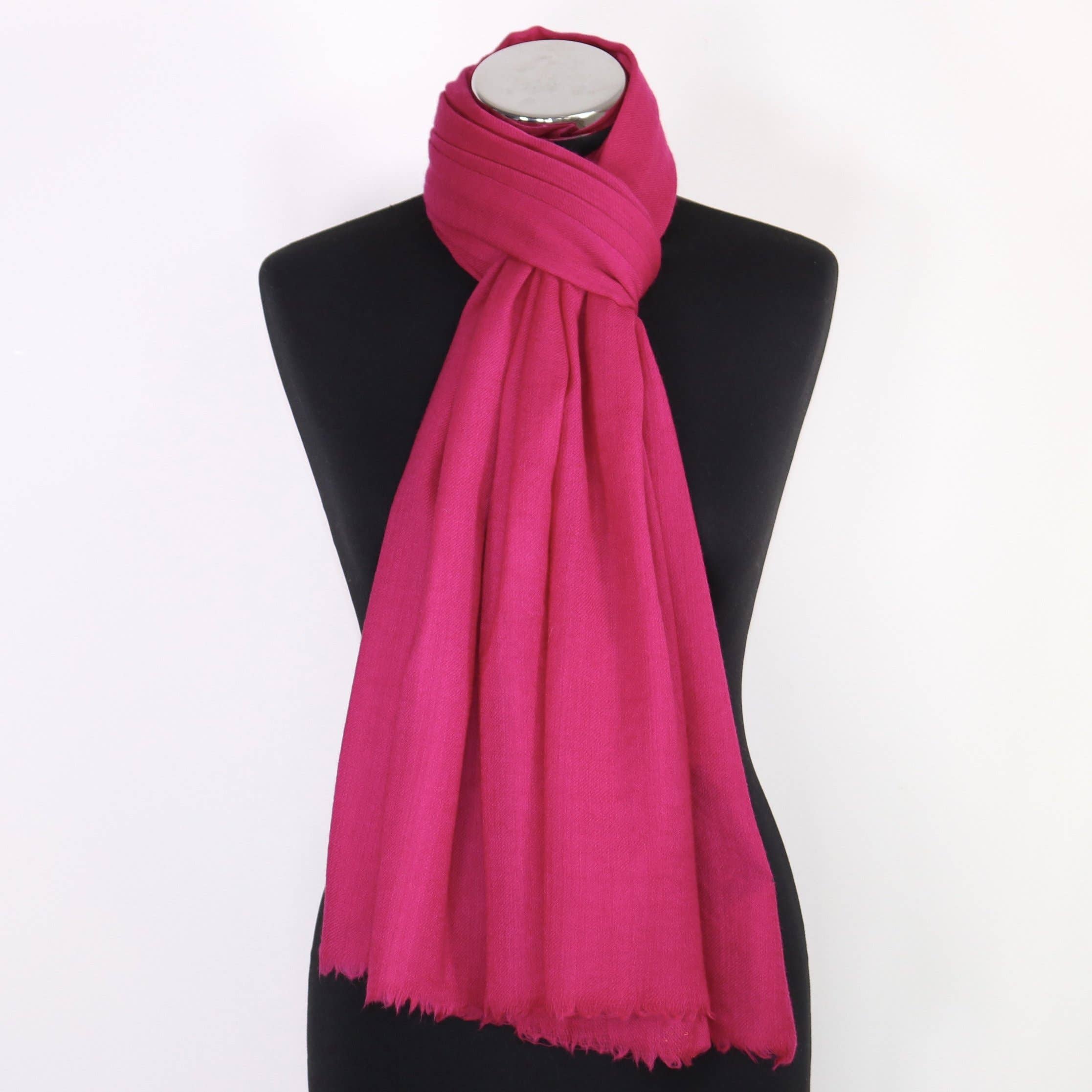 Tivello - Wholesale Scarf - Women's - Suki Wool Pashmina Scarf2