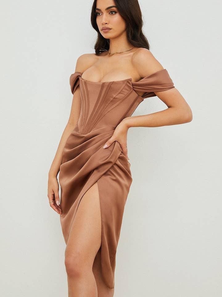 Marayn - Wholesale Dress - Women's - Sultry Maxi Dress Chic Sexy  Ready to Ship30