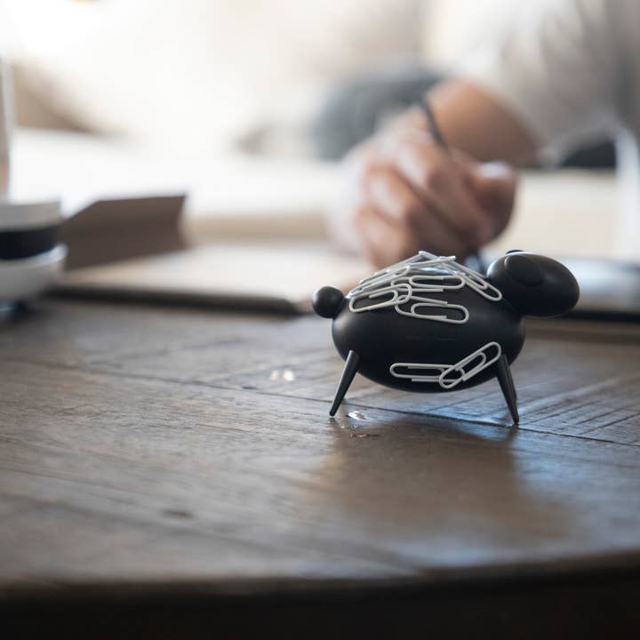 Allocacoc DesignNest - Venta al por mayor Clips - Soporte magnético Sheepi para sujetapapeles2