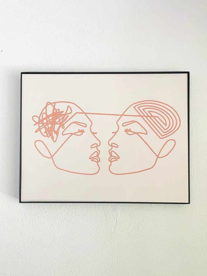 Pensiero troppo per la vendita all'ingrosso da parte di Mercedes Tabish Illustration