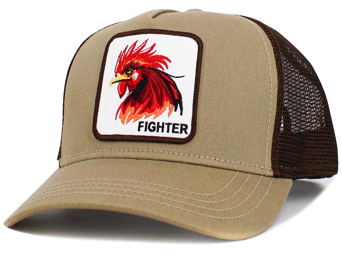 KBETHOS - Wholesale Trucker Hat - Unisex - Fighter Meshback Ballcap5