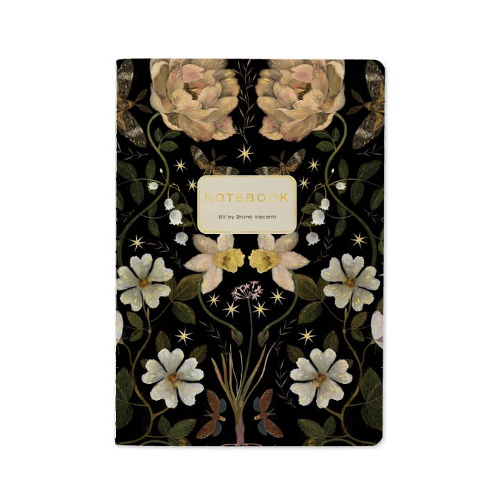 BV by Bruno Visconti - Wholesale Notebook - Night GardenÂ