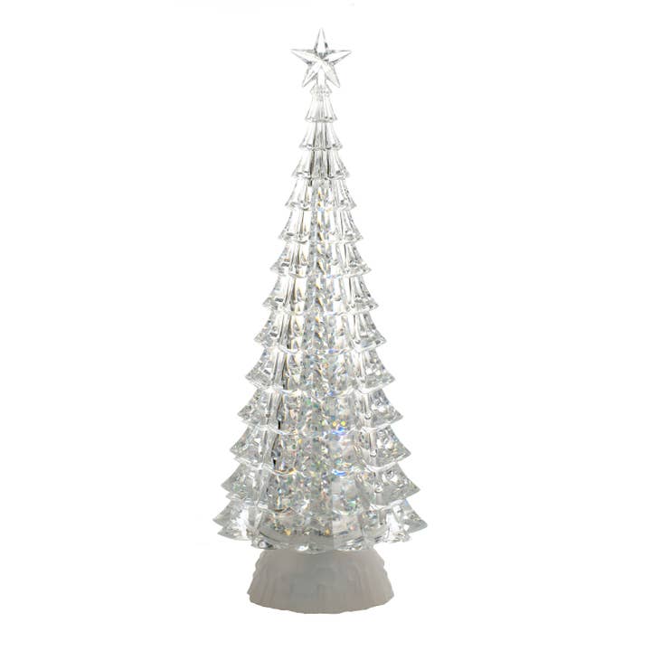 Starlight Collection - Wholesale Christmas Decoration - Clear LED Christmas Tree Snow Globe