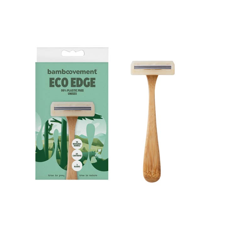 Bamboovement - Wholesale Razor - Eco-Friendly EcoEdge Razors | 99.9% Plastic-Free | Unisex0