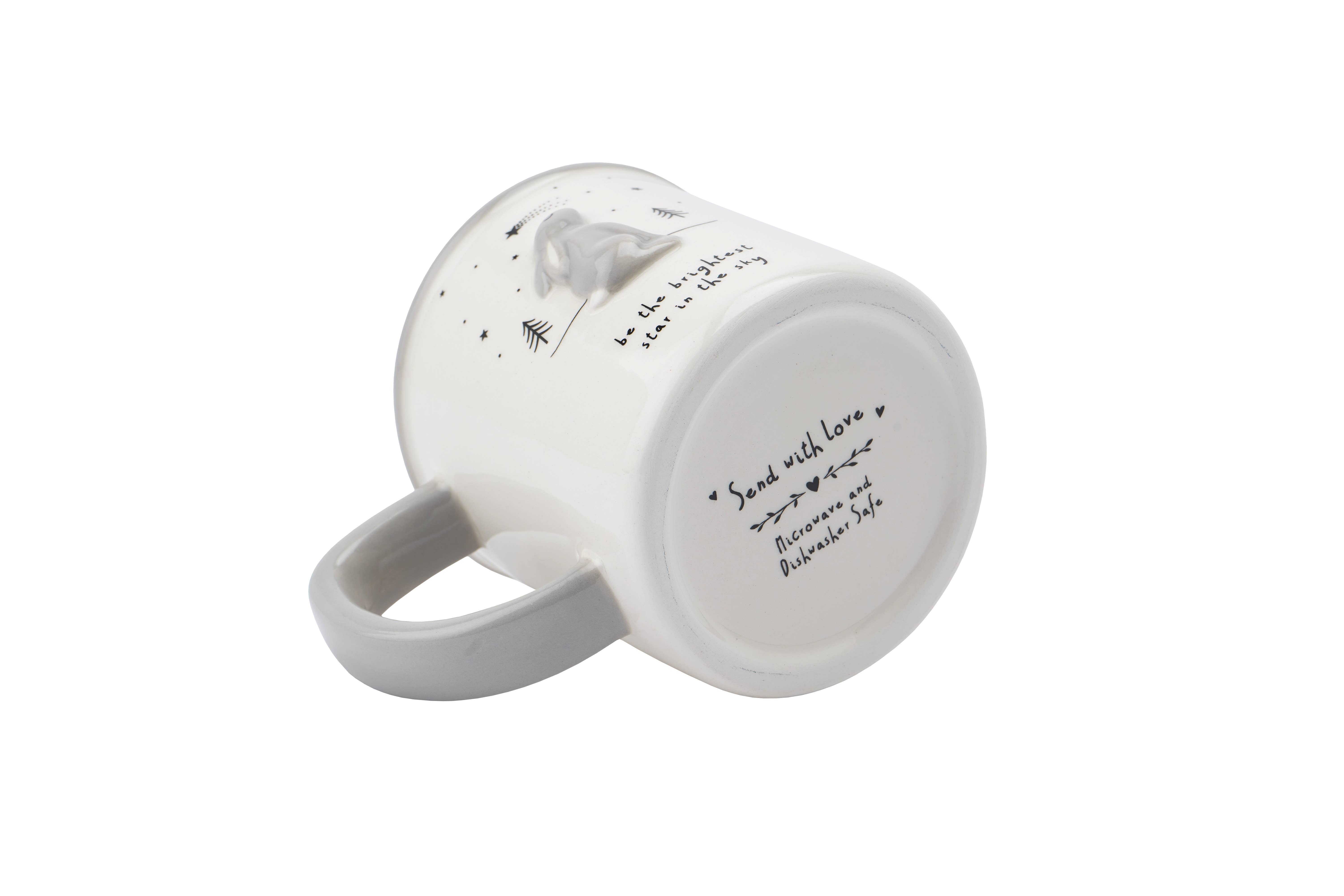 CGB Giftware - Vente Tasse à café - Tasse en céramique Send With Love Stargazing Hare3